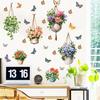 Fresh Pendant Pottery Butterfly Living Room Bedroom Home Wall Background Beautification Decorative Wall Stickers