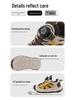 Kids' 2026 Spring/Autumn Sports Shoes: Boys' Rotary Buckle & Girls' Breathable Mesh Running Sneakers