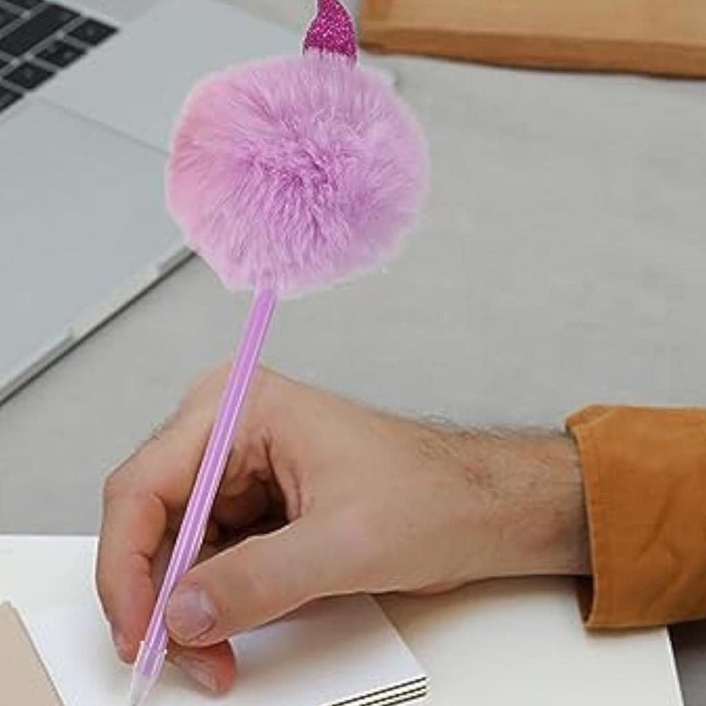 Halloween Plush Ball Pen Cute Halloween Pumpkin Ballpoint Pen Creative Shape Ballpoint Pen Children's Stationery 2ml