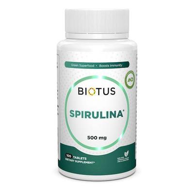 Biotus- Spirulina, 500 Mg.
