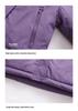 New Style Down Cotton Jacket for Boys and Girls - Thick Fleece-Lined, Hooded Coat for Children