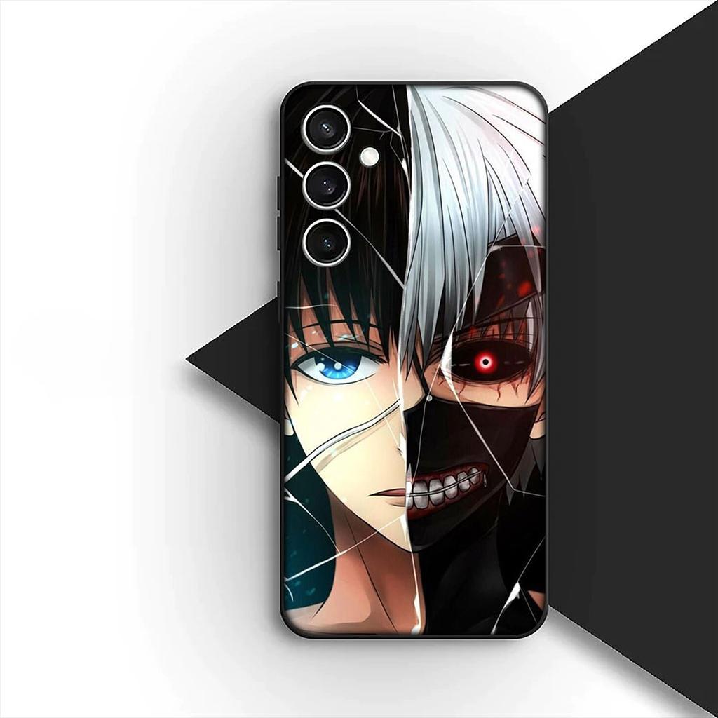 Tokyo Ghoul Ken Kaneki Phone Case for OPPO A80 A18 A16 A40 A17 A15 A38 A78 A79 A54 A57 A12 A60 4G 5G Protective Cover