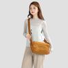 Large Capacity Dumpling Crossbody Bag Solid Color Shoulder Bag