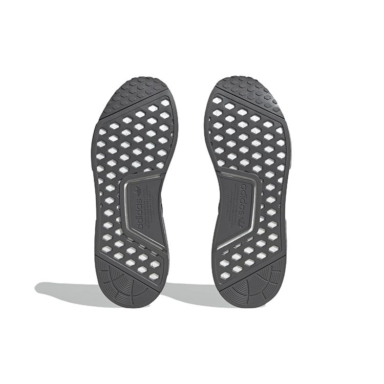 Adidas NMD_R1 Grey Scarlet Blue Men Sneakers Grey-Four Better-Scarlet Core-Black FZ5708