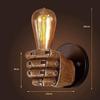 Wall Light Wall Lamp Wall Sconce Light Porch Light Retro Creative Industrial Wind Fist Shade Hand Holding Light Bulb for Porch Balcony Patio Doorway