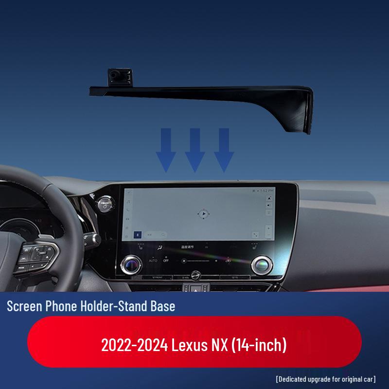 Lexus Navigation Screen Phone Holder for Interior Modification