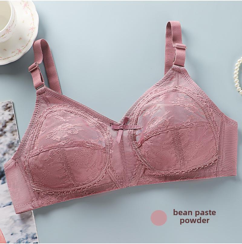 Μπρα Τελαρωτό Δαντελέ Μεγάλο Μέγεθος - Εξαιρετικά Λεπτό, Σέξι, Χωρίς Μπανέλες, Αναπνέον και Διαφανές