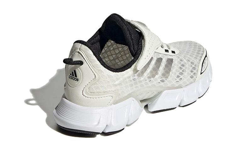 Adidas Abrasion Resistant Breathable Low top Kids' Running Shoes Gray White Kids' GZ4026