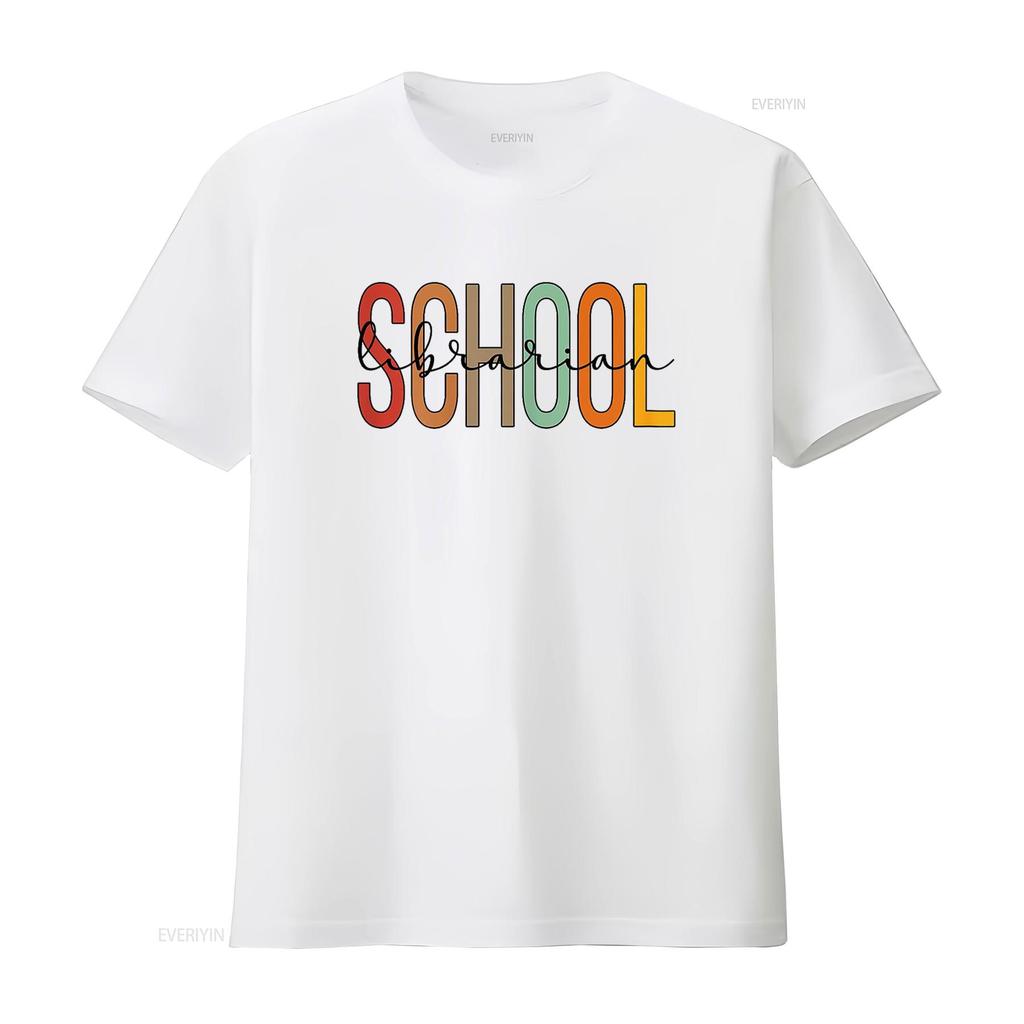 Schulbibliothekar Bibliotheksmitarbeiter Boho T-Shirt vintage gewaschen stilvoll weich Mode Designer Kleidung lässig leicht grafisch