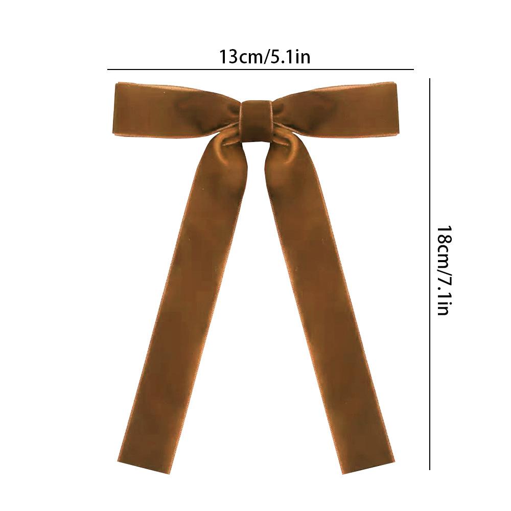 20 Stück Schlanke Samt-Weihnachtsschleifen Vintage DIY Weihnachtsbaumschmuck Band Schleife mit Kabelbinder Geschenkverpackungsschleifen Hochzeit
