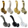 Coat Hook Corrosion-Resistant Wall Hooks Space Saving Upper And Lower Hooks for Bathroom Kitchen Bedroom
