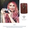 Borsa Impermeabile per Obiettivi Fotografici Realizzata in Materiale PU Premium Leggera Compatta Anti-Caduta Custodia per Obiettivi per Tutti