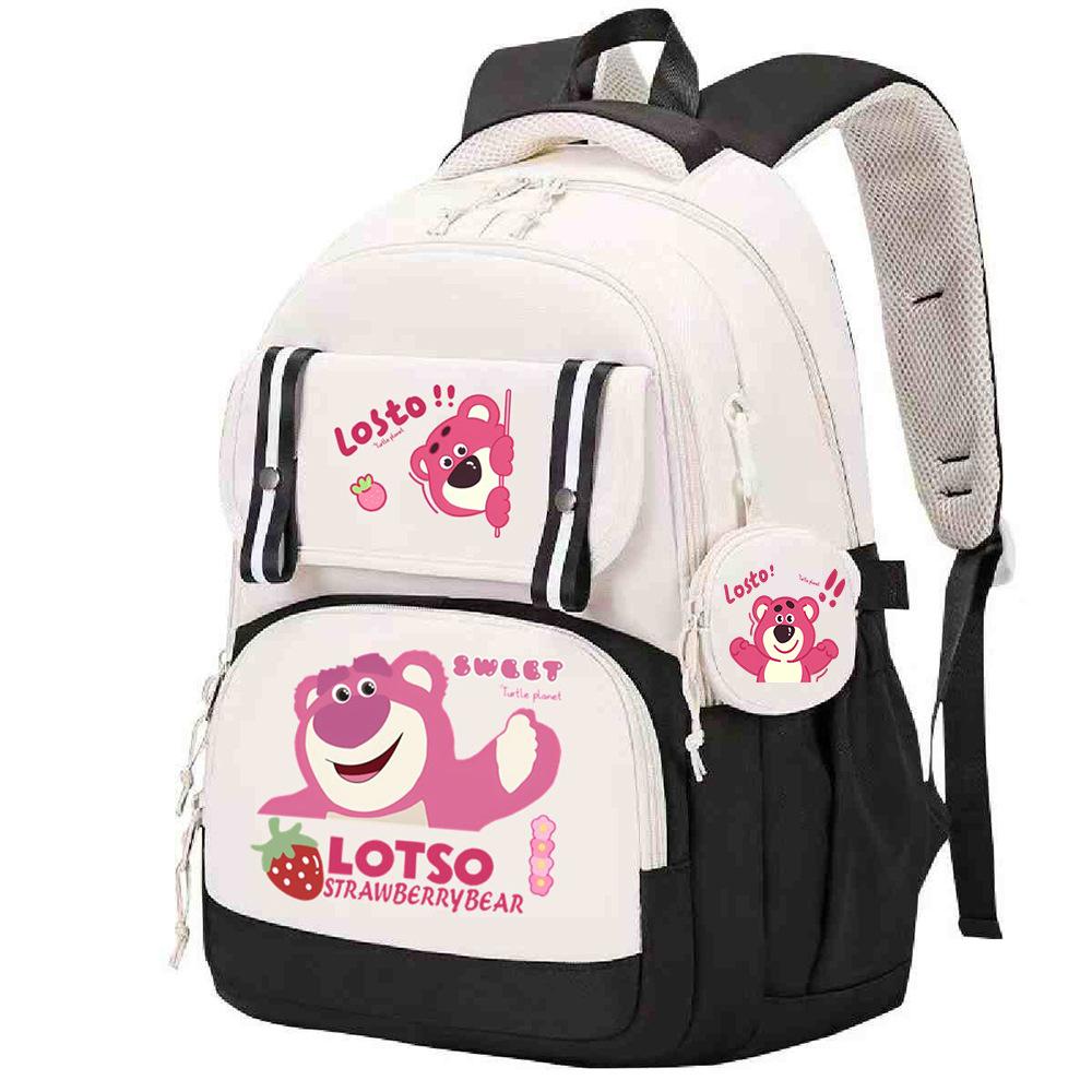 Cute Children's School Bag Lightweight Ridge Protection Elementary School Students Grades 3-6 Junior High School Students Burden Reduction Backpack