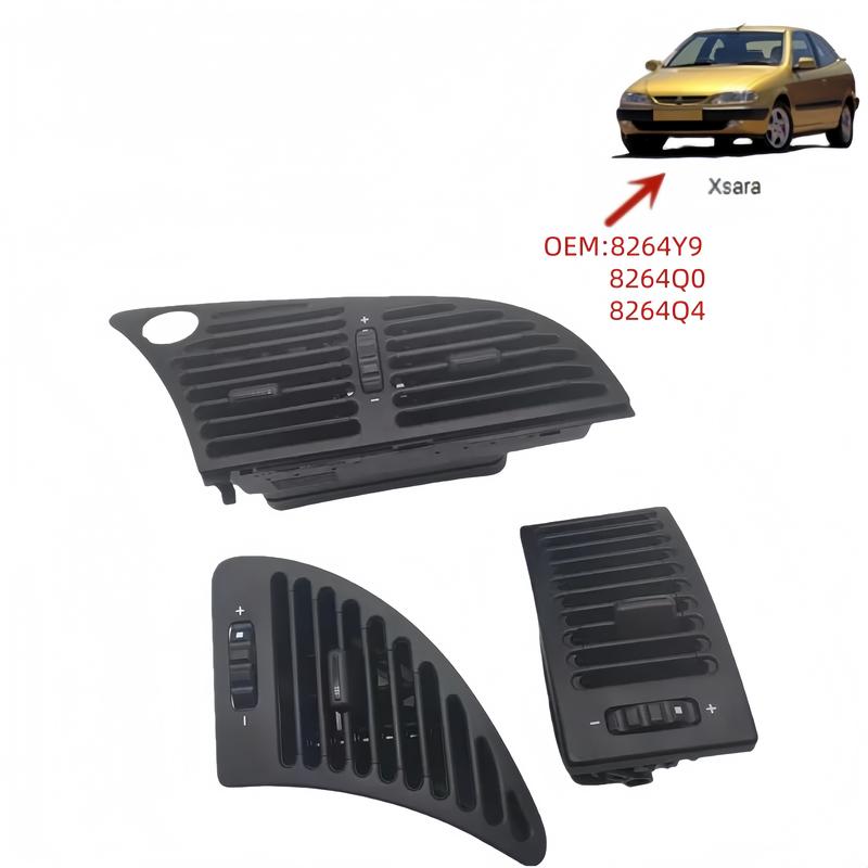 8264Y9 8264Q0 8264Q4 For Citroen Xsara Dashboard outlet Air conditioning panel black outlet