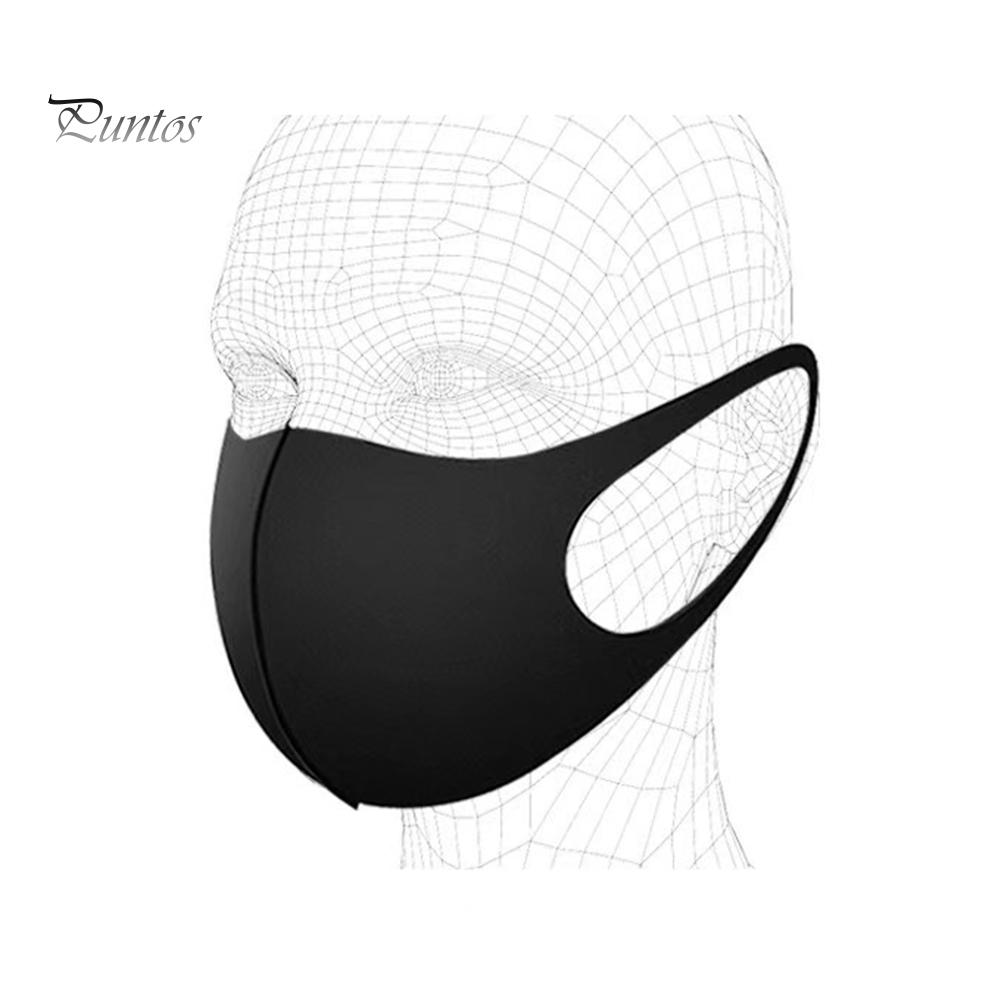 Dustproof 3Pcs Washable Breathable Unisex Protection Face Cover Mouth Masks