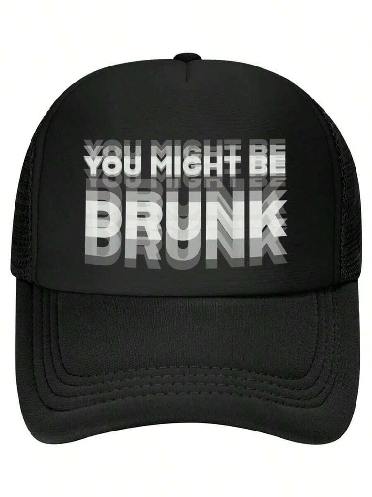 Funny You Might Be Drunk Humor Baseball Cap For Adults Unisex