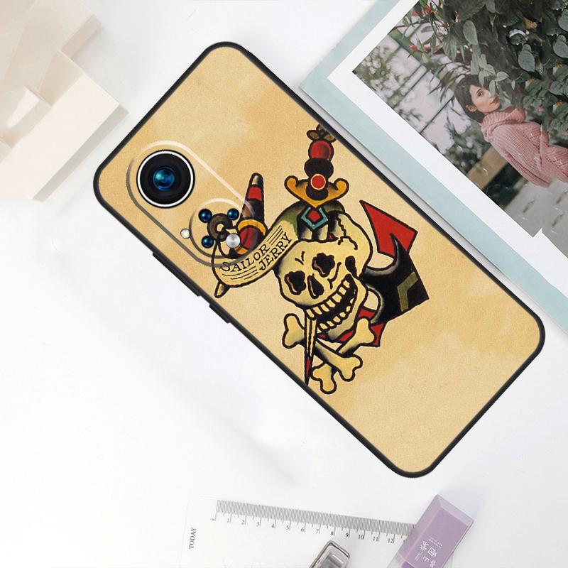 

Ретро-дизайн Моряк Чехол для Honor Magic 7 Lite 6 8 Pro Для Honor X9d X9a X9b X9c X8c X8b 200 400 50 70 90 Win RT Honor 400