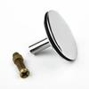 43mm Bathtub Plug Adjustable Bath Pop Up Waste Stopper Plug Only Flat Seal Brass Bathroom Tub Drain Drainer Strainer Accessories