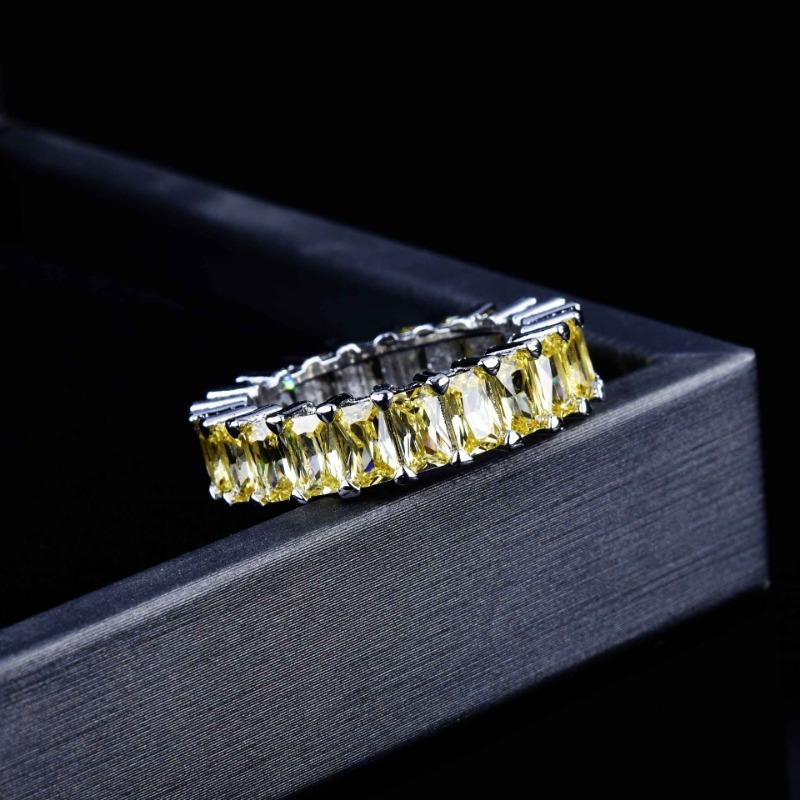 Sace Gems Classic Copper Alloy Zircon Ring Ladies Jewelry Wedding Promise Party Gift