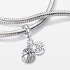 Copper Sport Charms Ball Beads Graduation Pendant Fit Original Bracelet For Women Diy Jewelrylove Gift School