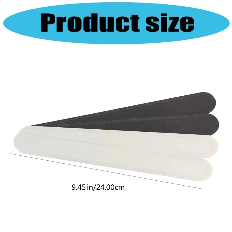 100Pieces Hat Sweat Pad Moisture Wicking Portable Gym Workout Cycling Hiking Camping Gears Accessories Easy Install