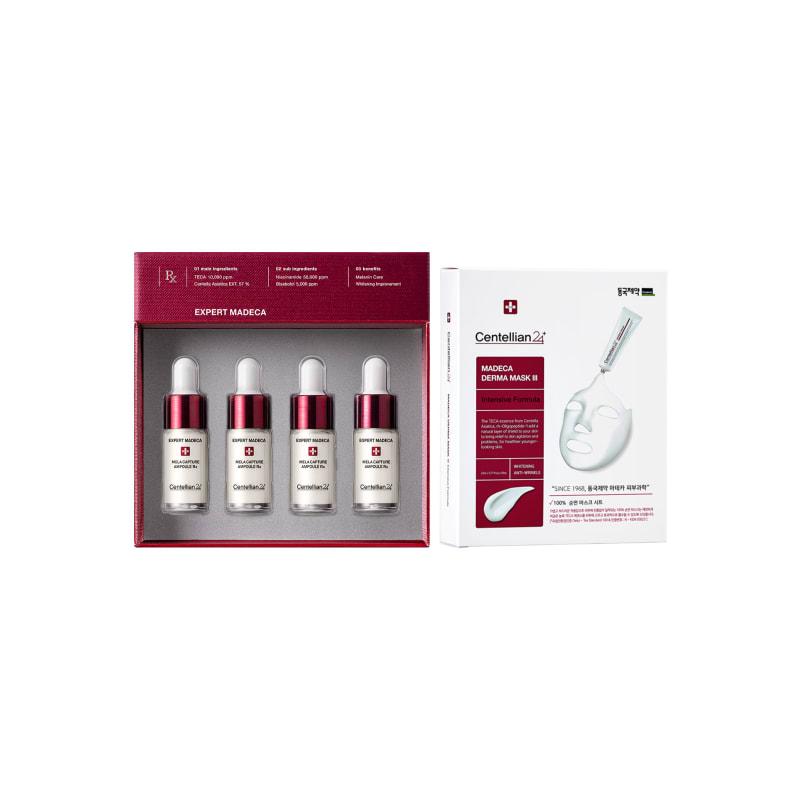 

Expert Madeca Melacapture Ampoule RX 7ml x 4 + Derma Mask 3 Intensive 1 Box (10 Sheets)