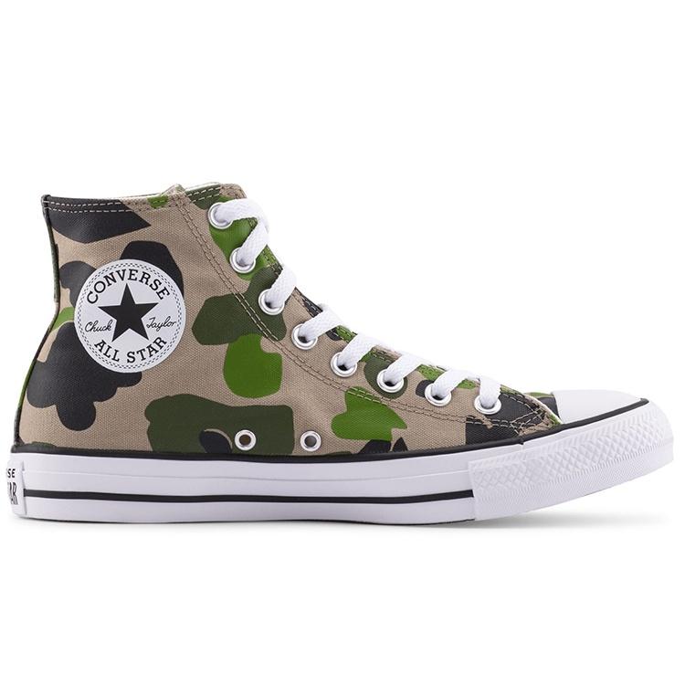 Converse Chuck Taylor All Star High 'Archival Camo' Men's 166714C