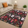 3D Cartoon H-Hazbin Hotel Angel Dust Alastor Living Room Non-Slip Area Rug Soft Carpet for Bedroom Sofa ,Easy Clean Home Doormat