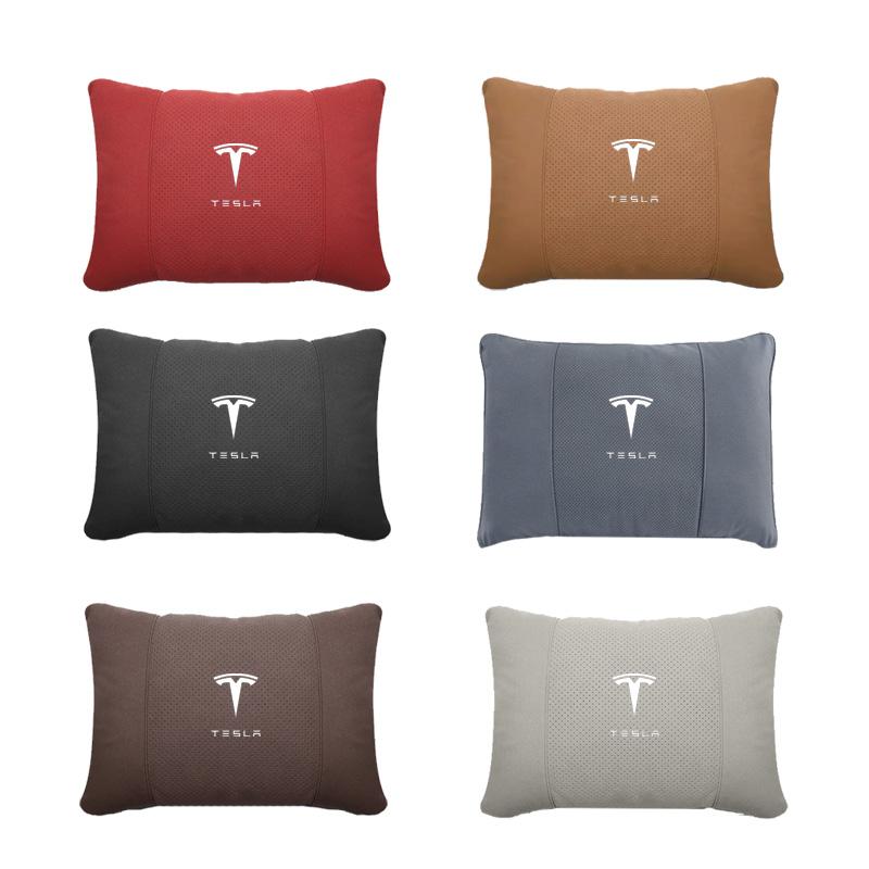 For Tesla Model Y Juniper Tesla Model 3 Highland Interior r Model S Car Accessories Car Headrest Car Pillow Waist pillow 2025 2026