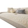 New Winter Plush Sofa Cushion Winter letters texture Style Warm Sofa Cushion Non Slip Modern Minimalist Sofa Cover Cloth Towels