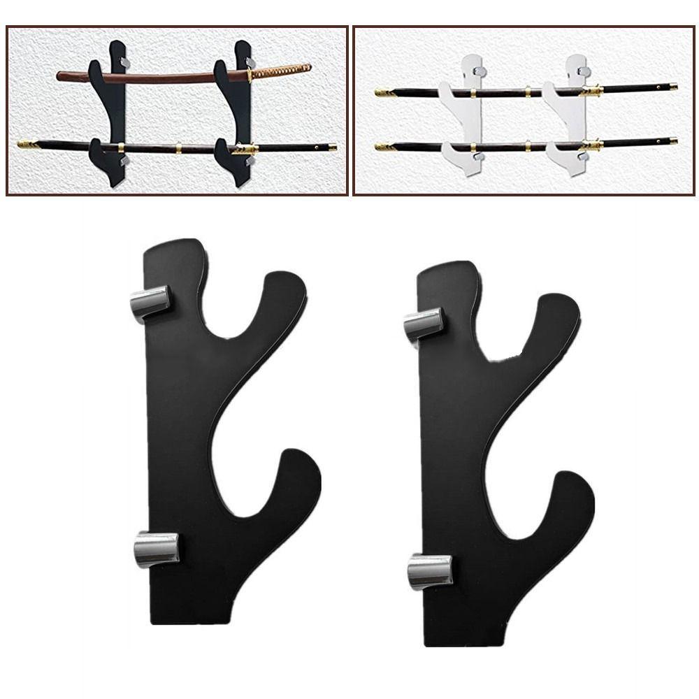 2Pcs Acrylic Lightsaber Showing Stand Decorative Lightsaber Hang Rack Countertop
