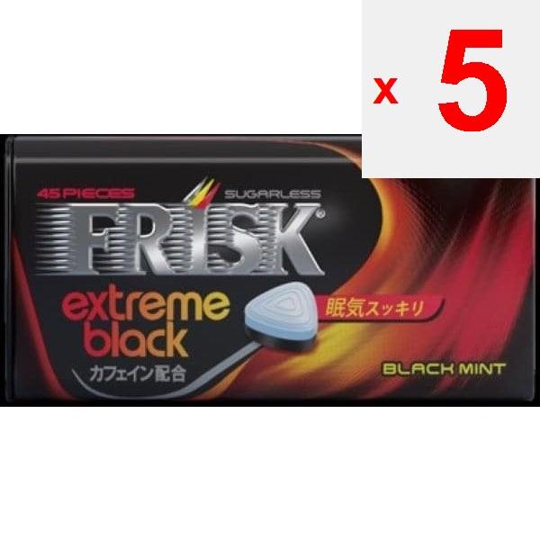 Kracie Frisk Extreme Black Black Mint 31.5gFrisk Extreme Black Black Mint Spreads the Strongest Le Frisk Extreme Black Black Mint Spreads the Strong