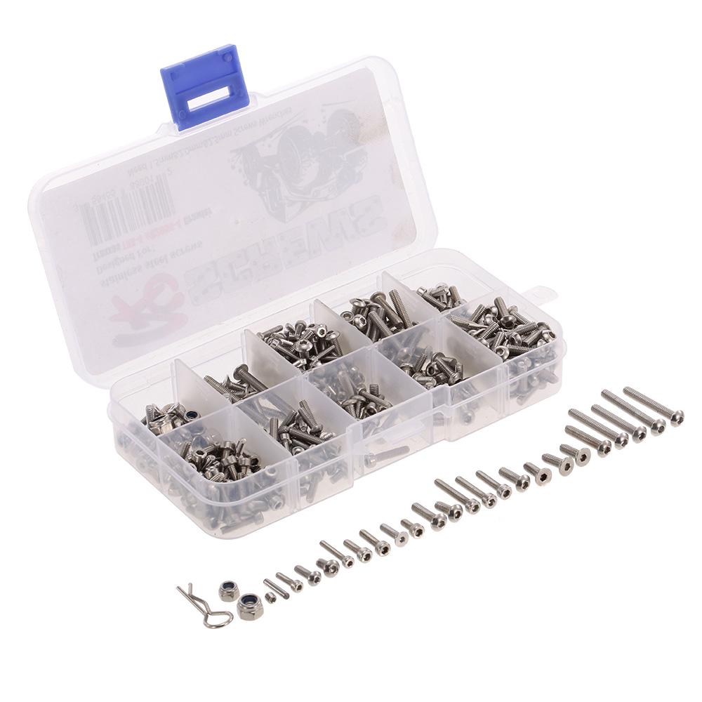 RC Screws, Stainless Steel Construction, Screws Kit for -4 1Celsius10 Crawler with Replacement and Nuts