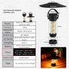 Portable 2000 mAh Camping Lantern Waterproof Multi-Purpose Atmosphere Light Rechargeable LED Hand Torch Garden Decoration