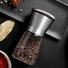 Baijie 304 Stainless Steel Pepper Grinder, Pepper Powder Grinder, Manual Black Pepper Grinder Bottle, 150ml