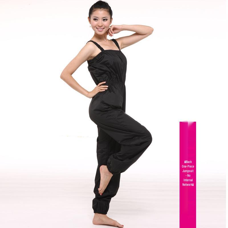 

Костюм для сауны Yi Gengmei: Комбинезон для танцев и фитнеса, вызывающий потоотделение Extra Extra Large