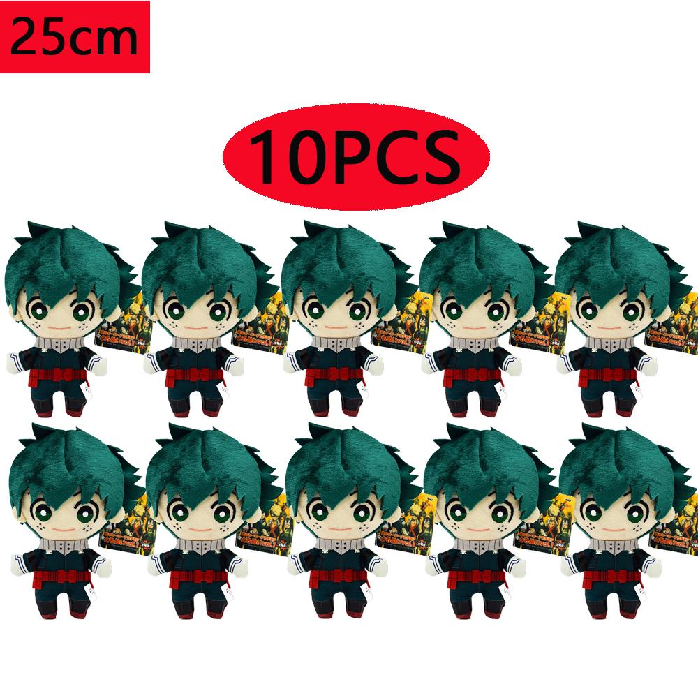 Anime My Hero Academia Plush Toys Cartoon Izuku Midoriya Katsuki Bakugou Shouto Todoroki Stuffed Dolls Kids Gifts
