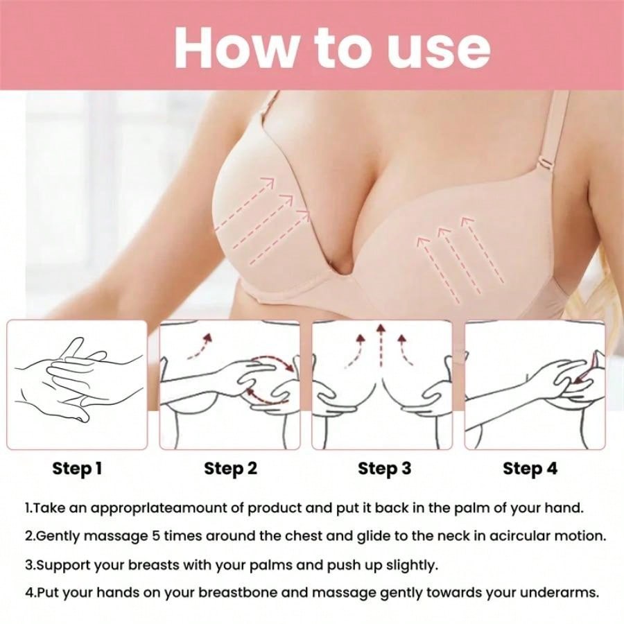 Beauty Breast Cream Chest Big Up Firming Lifting Bust Growth Hip Enlargement