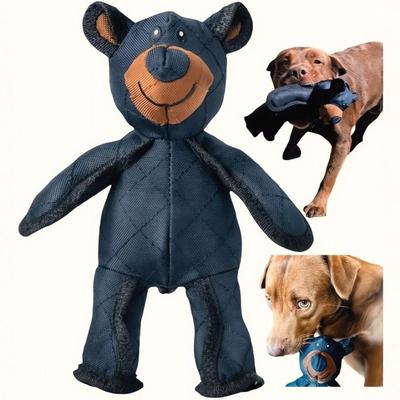 Unbreakable Bear: New Durable Nylon Dog Chew Toy with Sound Indestructible Pet Accessory for Playful Dogs Ideal for Chewing