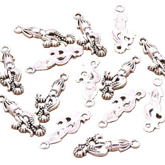 Exquisite Zinc Alloy Marine Life Charm Pendant Keychain