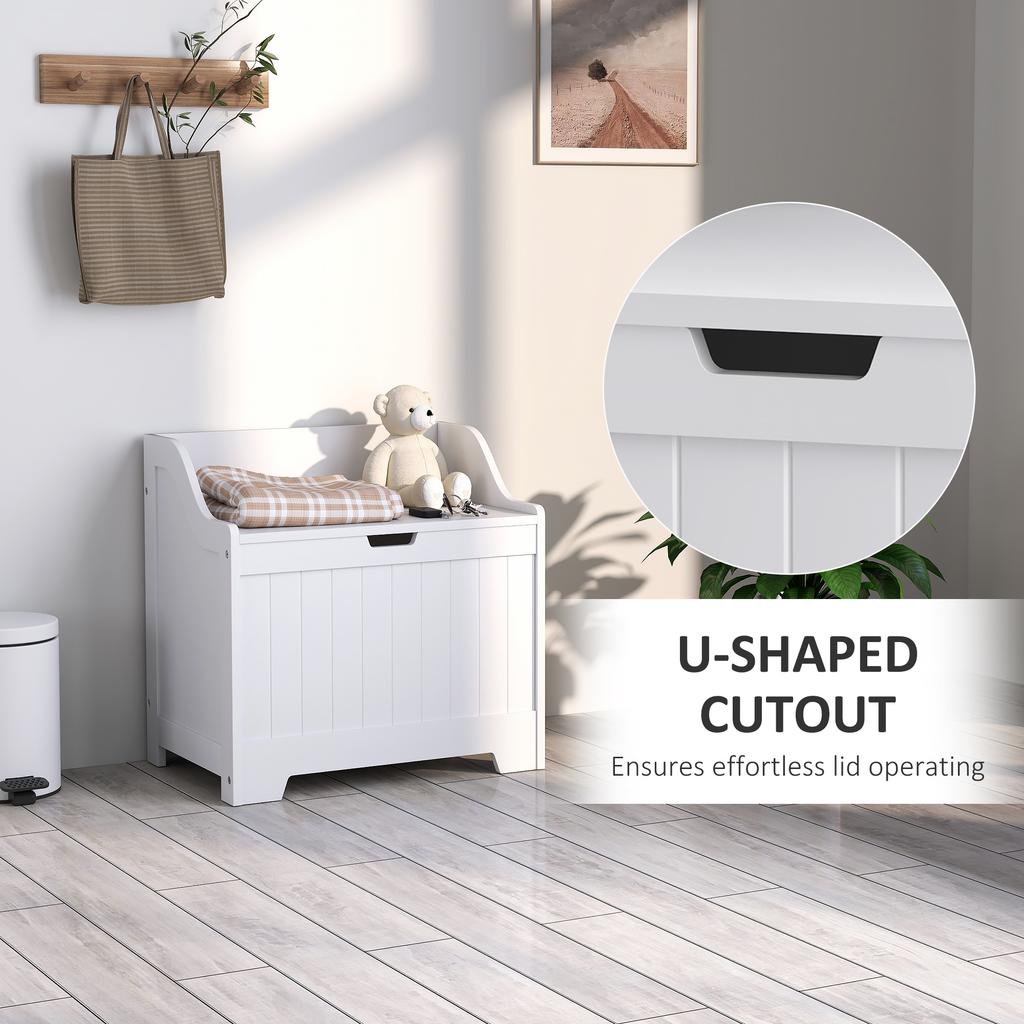 61L Home Storage Chest - White