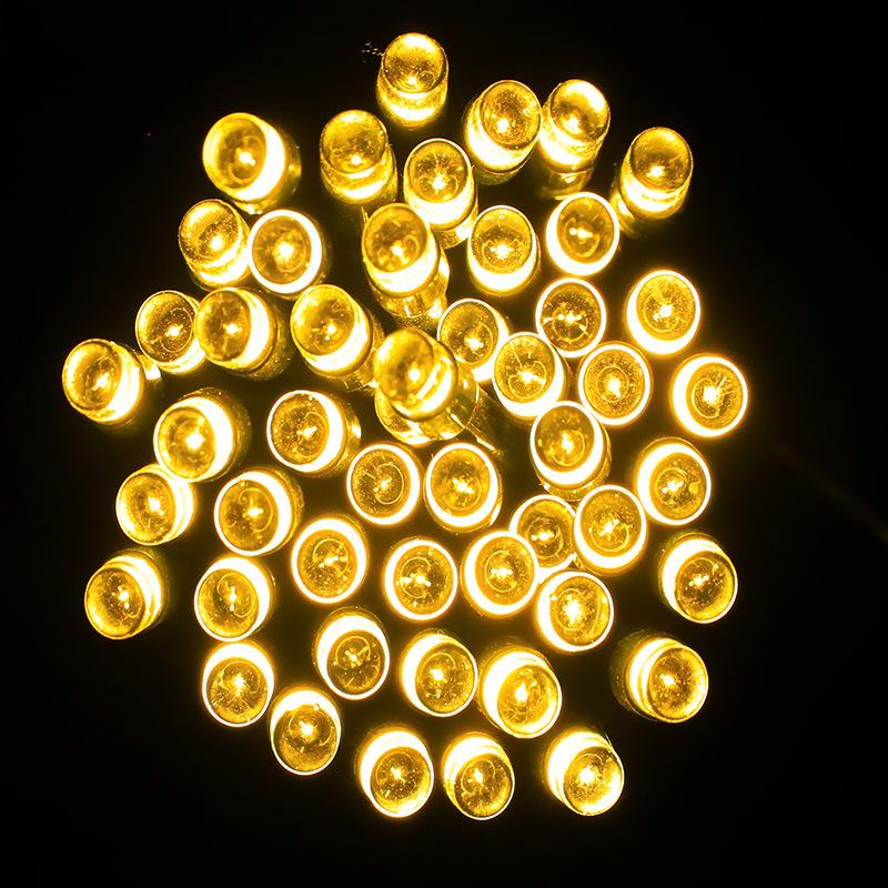 Outdoor Waterproof LED Solar Fairy String Lights for Christmas Decoration