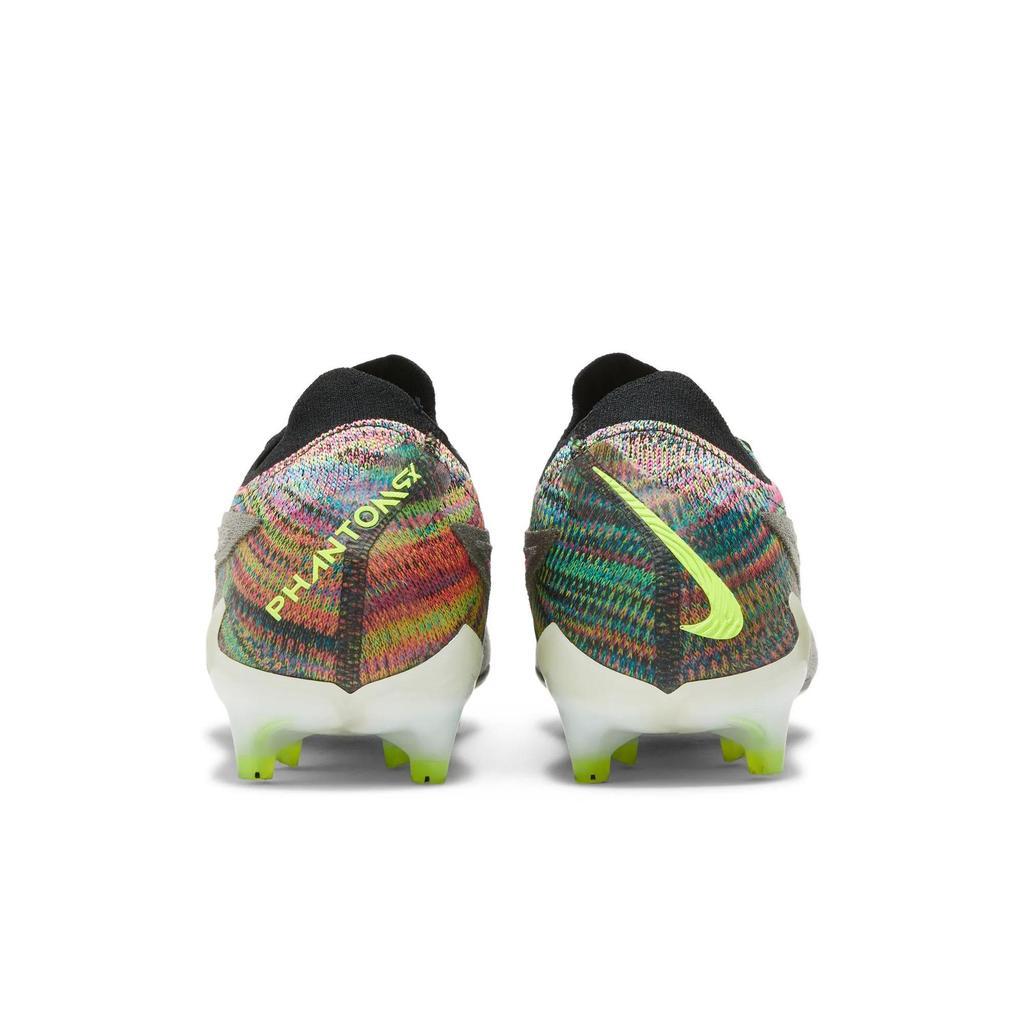 Nike Phantom GX Elite Gripknit Fusion FG 'Link Pack' (Unisex) Black / White / Blue Glow / Volt Soccer Shoes DV6971 071