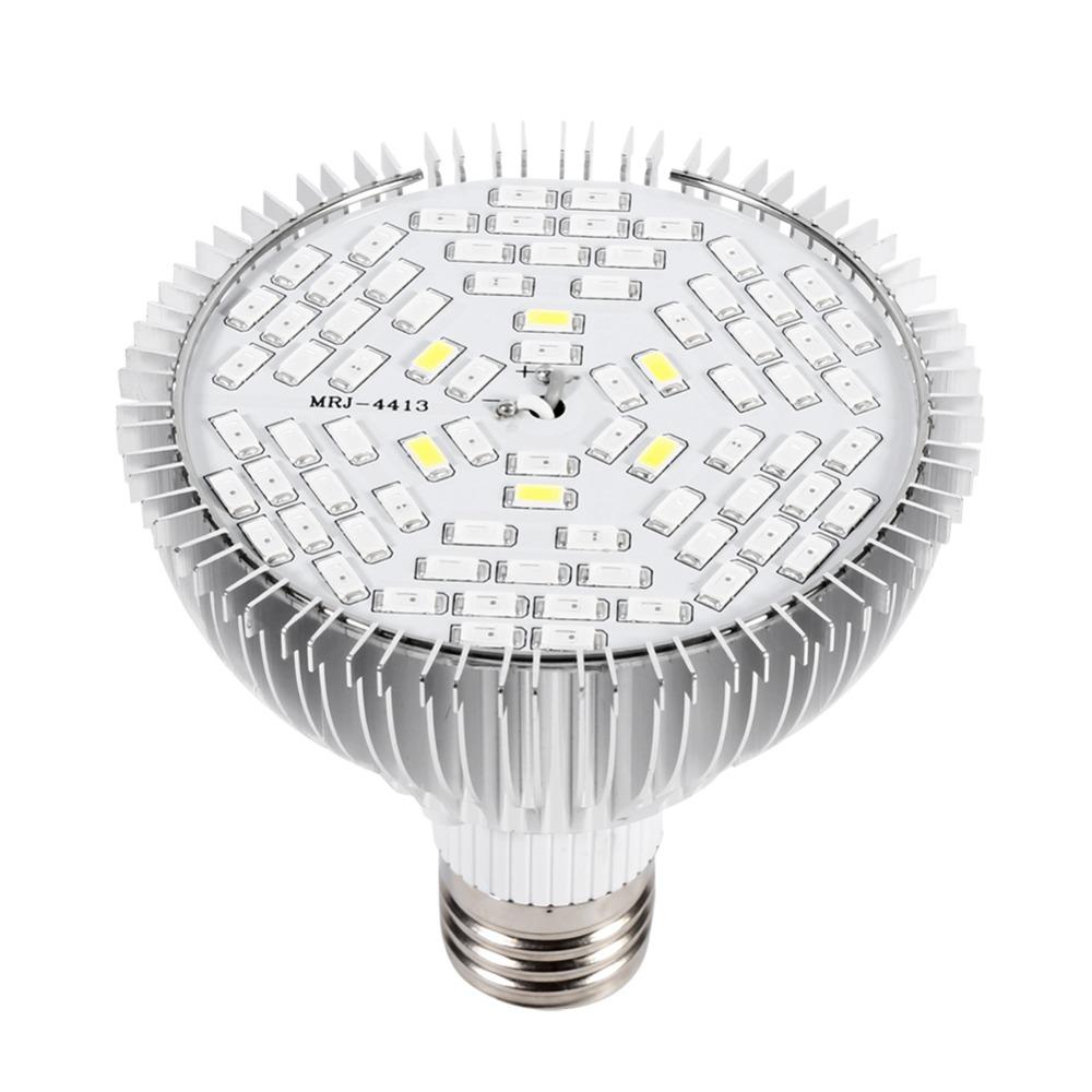 50W Power Plant Grow Lamp E27 Socket Horticulture Grow Light Practical Grow Light Bulb  Garden
