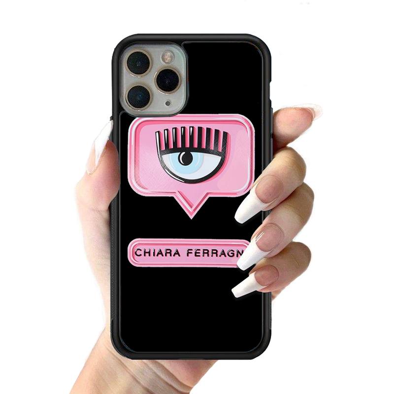 

Чехол для телефона Ferragnies Eyes Chiara, силиконовый чехол из ПК + ТПУ для iPhone 11 12 13 Pro Max 8 7 6 Plus X SE XR Hard Fundas iphone 12 mini