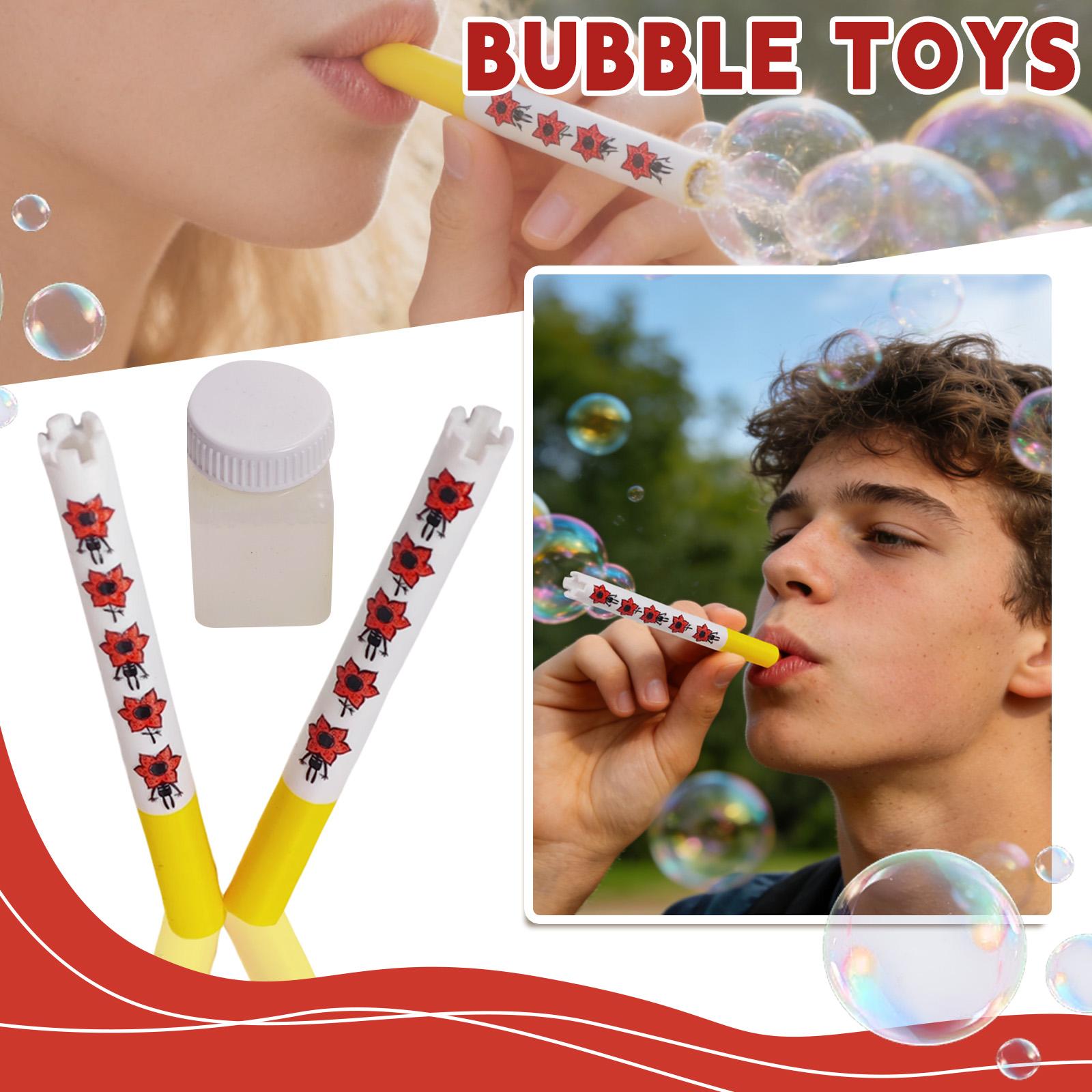 

3D Printed Pipe,Shaped Bubble Blower Toy, Novelty Outdoor Indoor Bubble Maker For Parties & Casual Play,30ml,Bubble Solution One Size