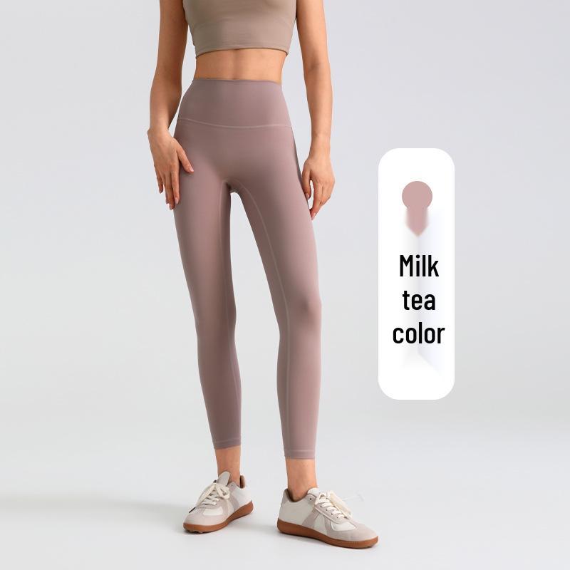 High-Waist Yoga-Leggings mit Schnelltrocknung und Unsichtbarer Naht für Damen