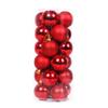 Christmas Tree Balls 42pcs 6cm 3cm Big Christmas Ball Multicolor Ball Decorations Christmas Tree Ornaments Set For Home Party