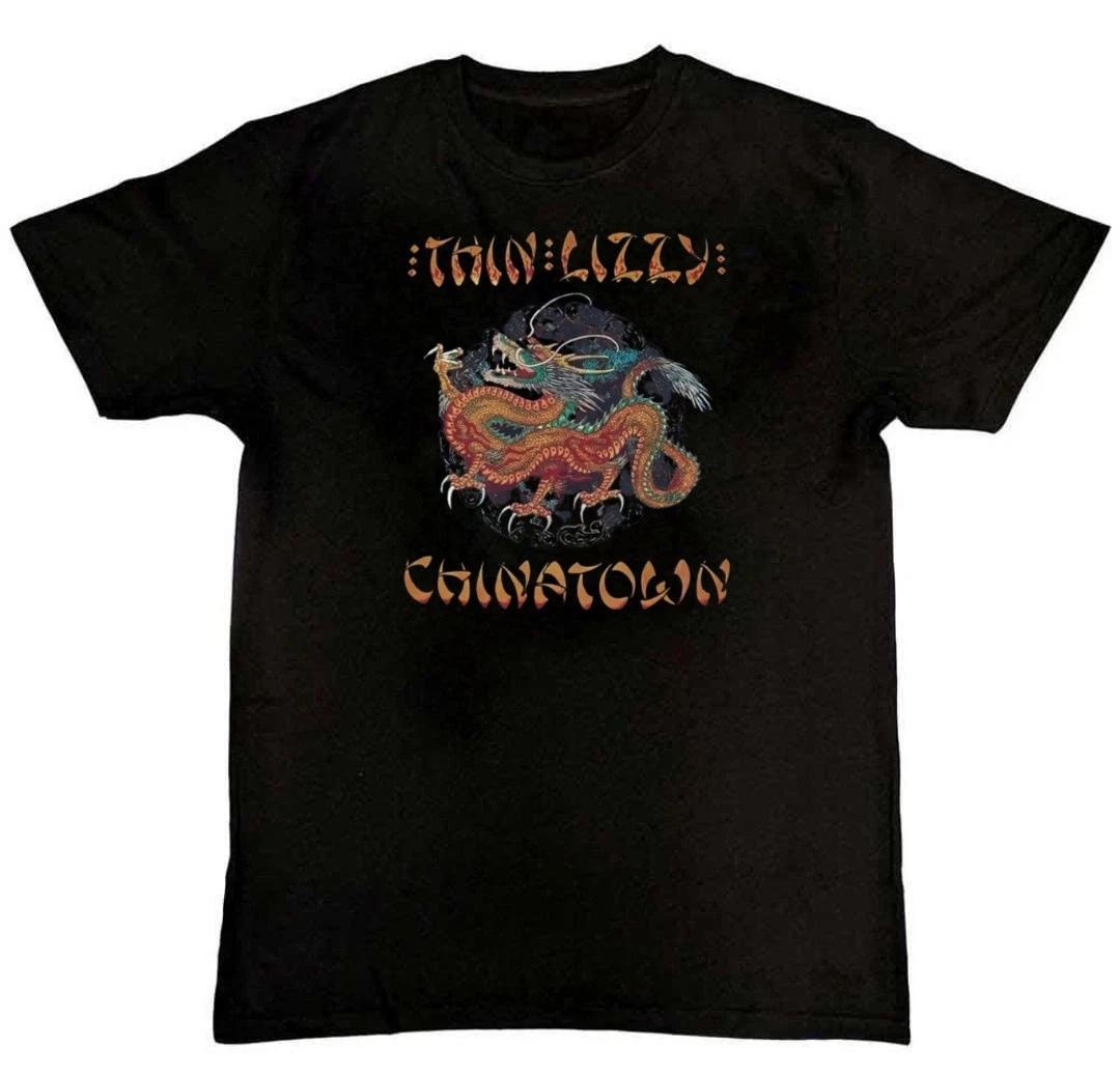 Vintage Thin Lizzy Graphic Print Unisex Mens T-Shirt S M L XL 2 3 4 XL XXXL