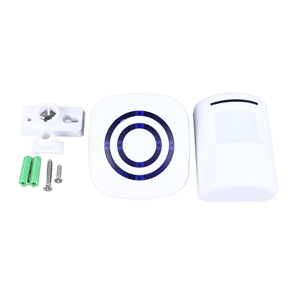 Infrared Sensor Doorbell Sensitive Wireless Store Entry Doorbell Alarm with 1 Receiver